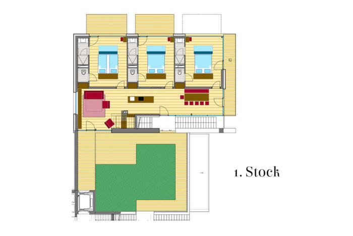 Appartements LUNA, Flachau - 1. Stock