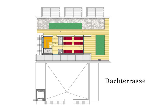 Appartements LUNA, Flachau - Dachterrasse