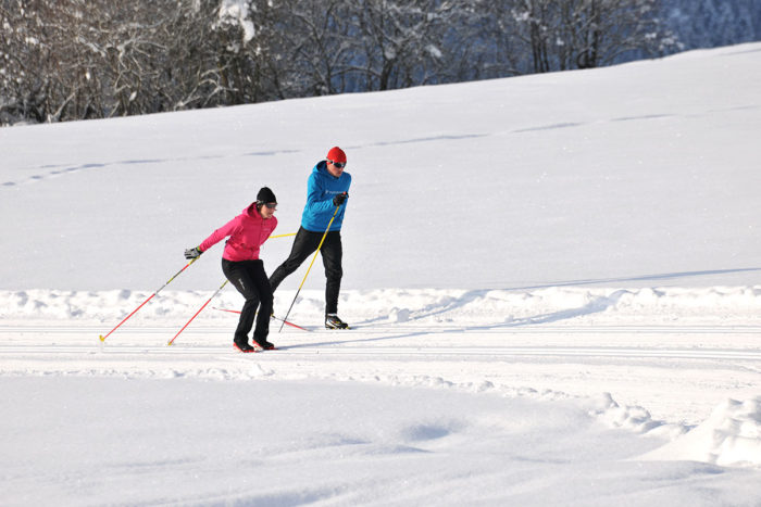 Langlaufen im Winterurlaub in Flachau, Salzburger Land